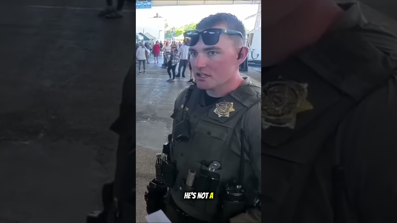 🎥 Tyrant Cop Confronts Cameraman at Farmers Market &ndash; Bold ID Refusal Shocks Everyone! 🔥 #idrefusal