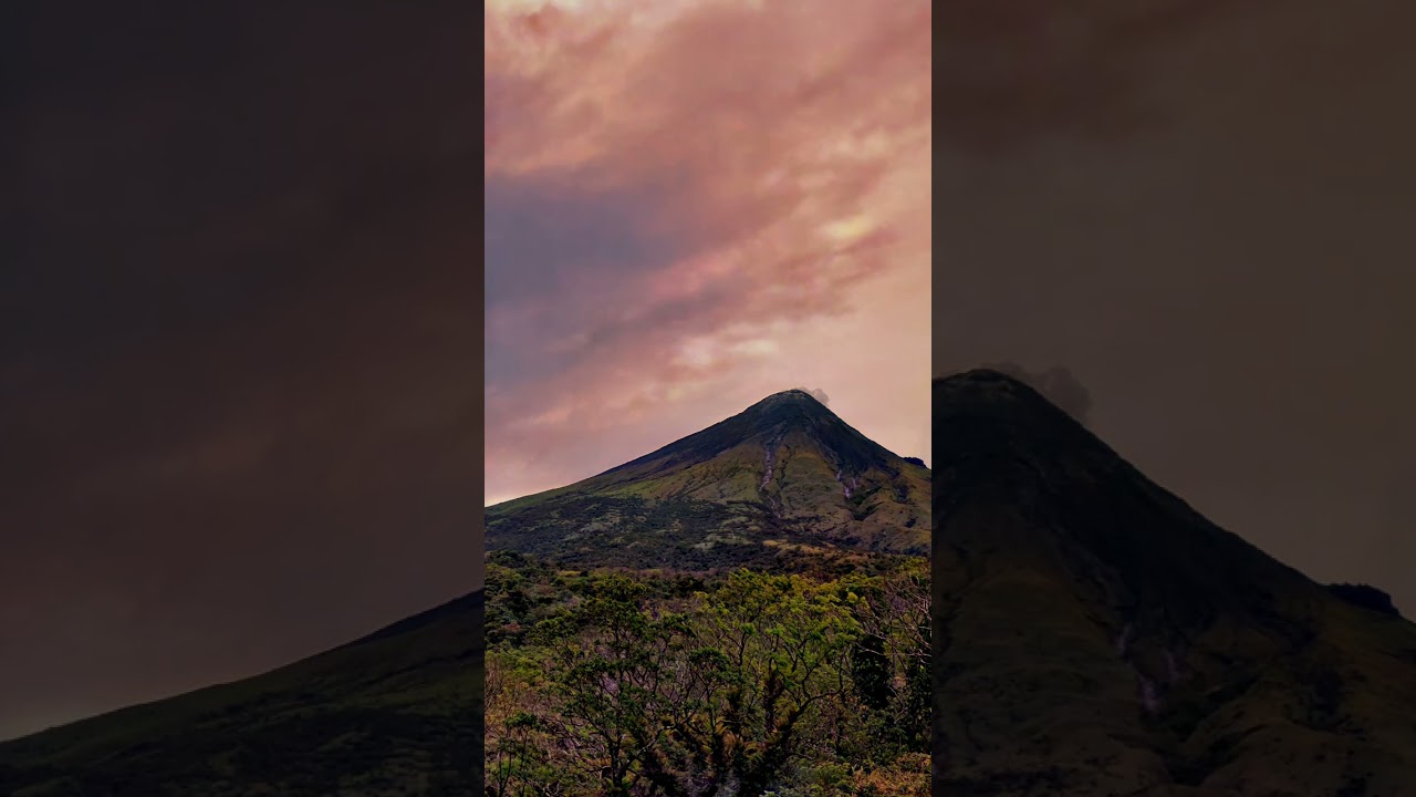 the beautiful Mayon Volcano 🌋 #mayon #magayon #volcano #bicol