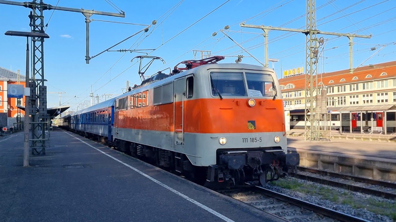 Mitfahrt im RE 4 Freizeitexpress Bodensee II von Konstanz nach Singen (Hohentwiel)
