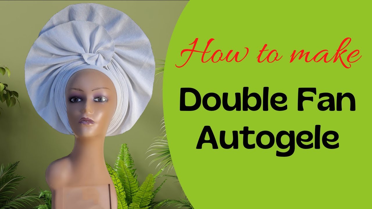 Double Fan Autogele with Lollipop Design