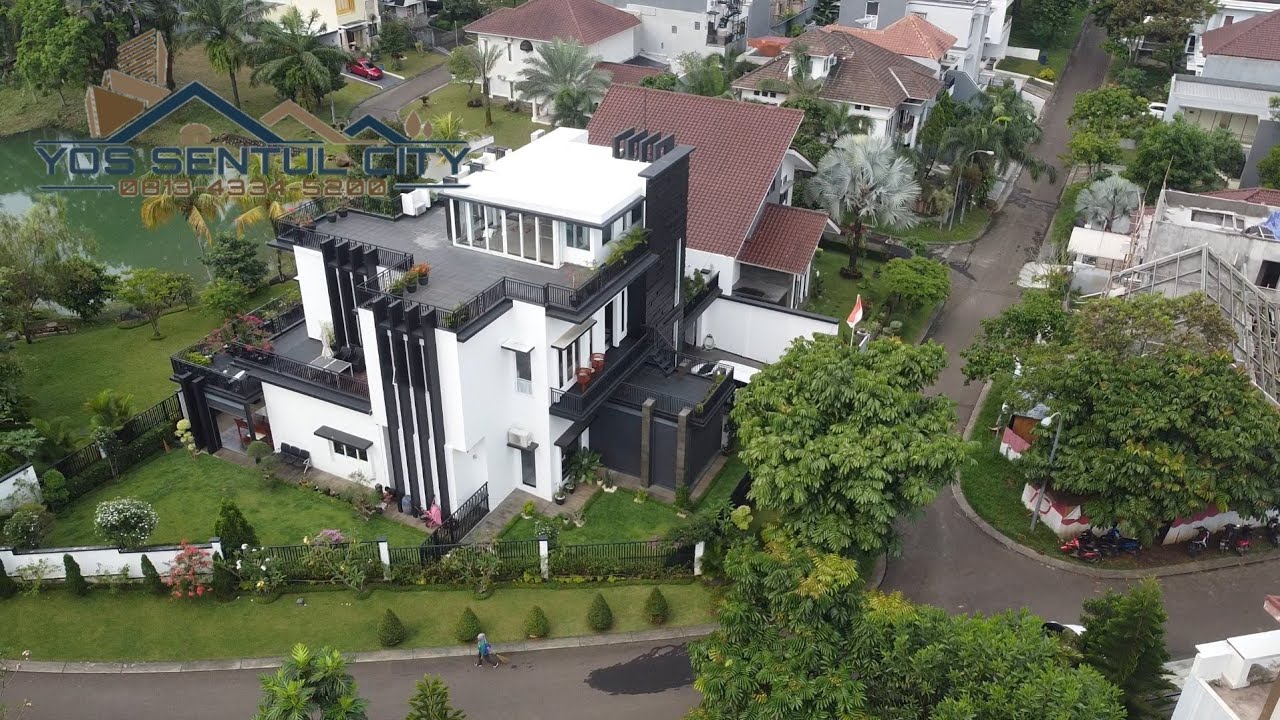 Rumah Mewah Di Tepi Danau || 10,5 Milyare || Minimalis Modern || Sentul City