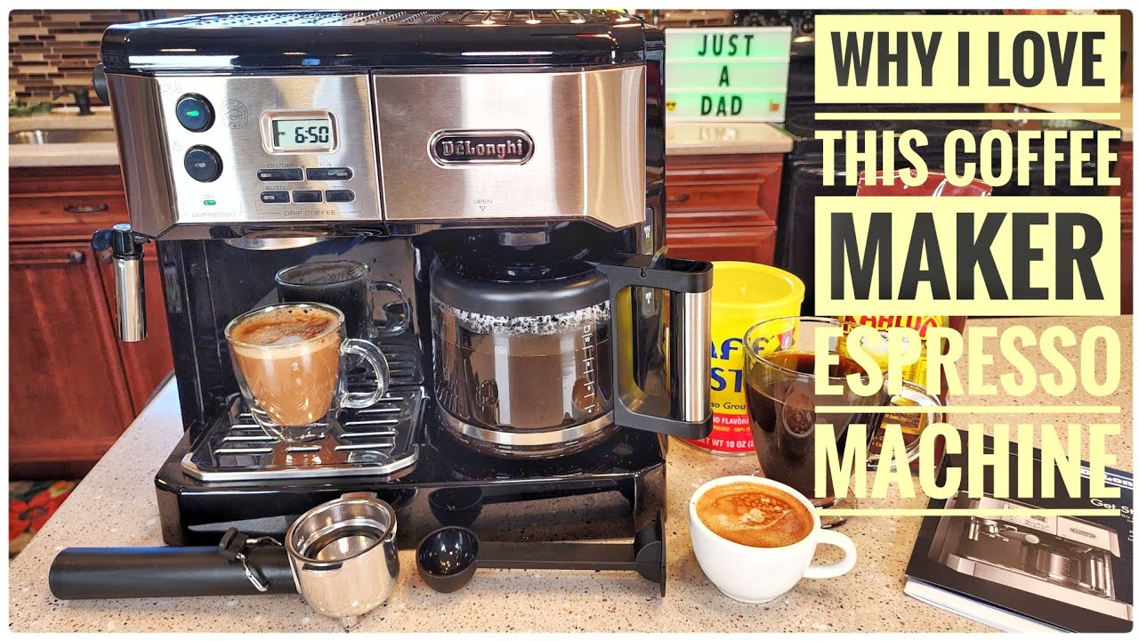 ☕ All-in-One Coffee Maker Review | De&rsquo;Longhi BCO430BM Espresso, Cappuccino & Latte Machine