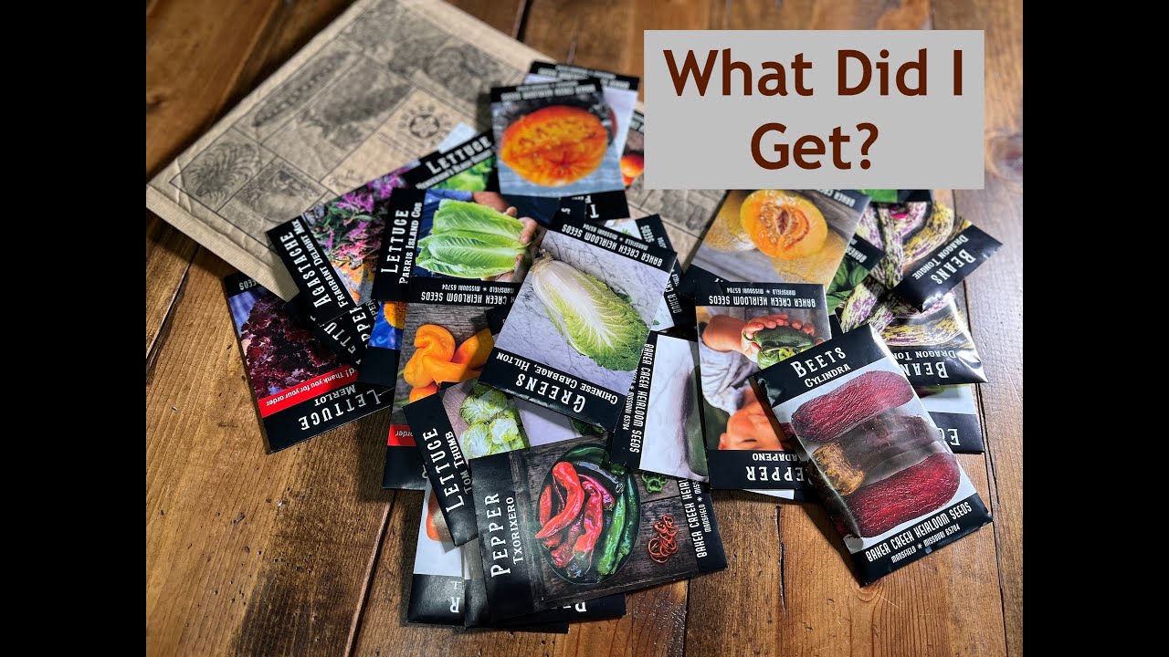 Baker Creek Seed Haul | What I Ordered