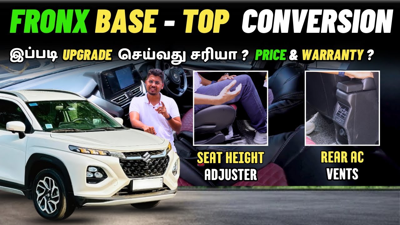 Maruti Fronx Base 👉 Top Model Upgrade 😱 Worth It or Waste? | Cost + Warranty Truth