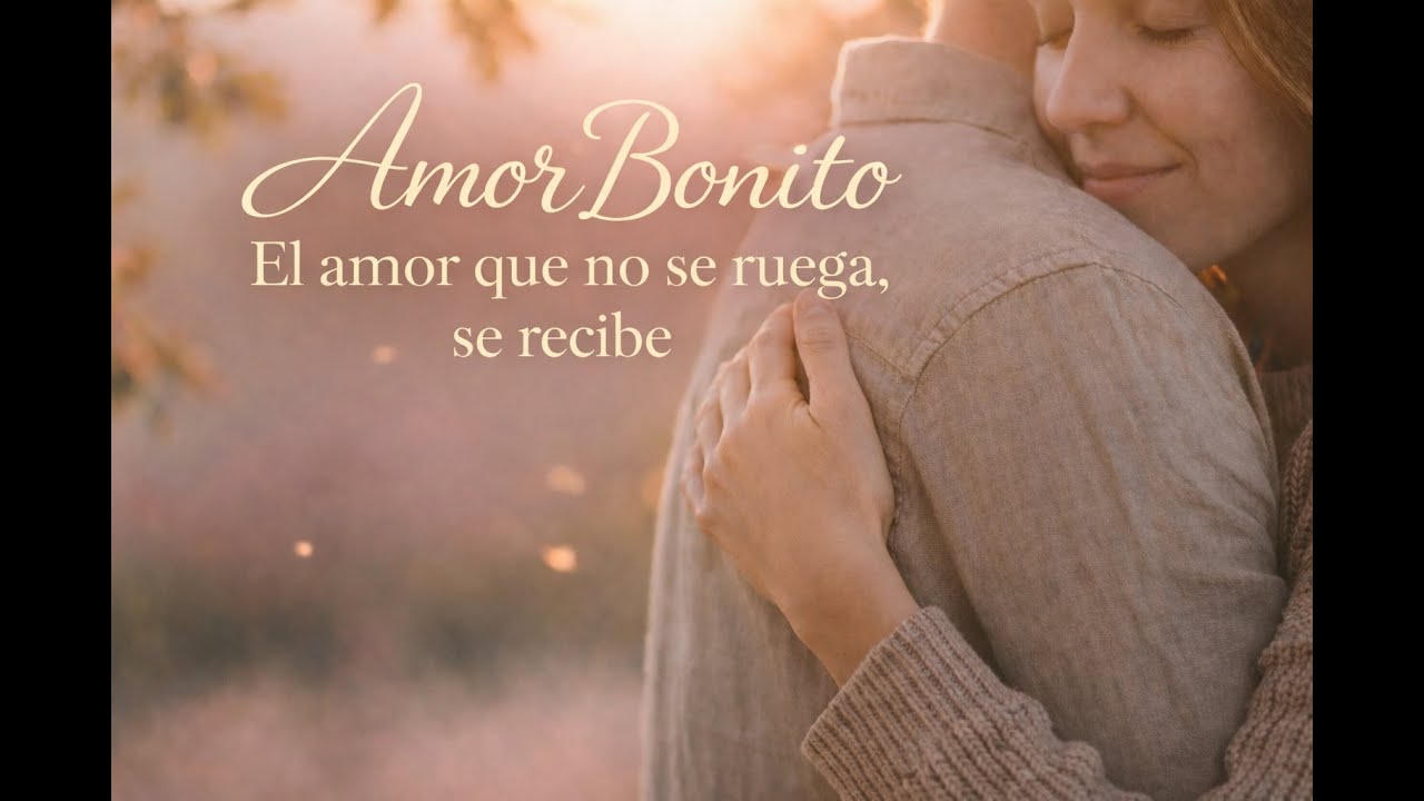 AMOR BONITO El amor que no se ruega, se recibe.