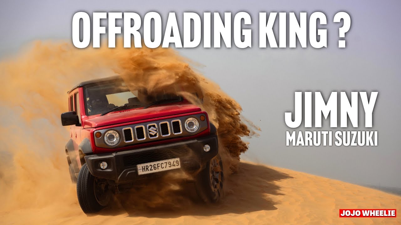 Maruti Suzuki Jimny 5-Door | how to do offroading in dunes with jimny tutorial step | off-road king