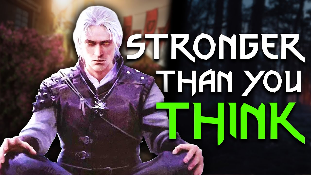 How STRONG is Geralt in the BOOKS? | The Witcher