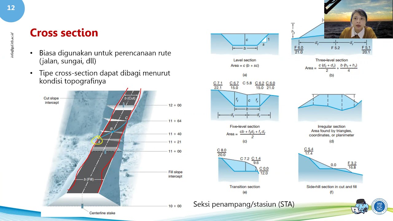 CIV181012 - M11S04 - Perhitungan volume menggunakan penampang rata-rata (cross section)