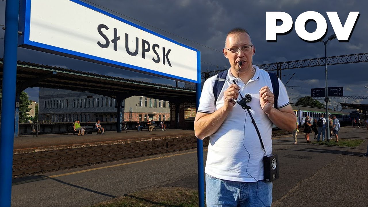 Kolej w Słupsku do 1945 roku - WIRTUALNY SPACER z przewodnikiem
