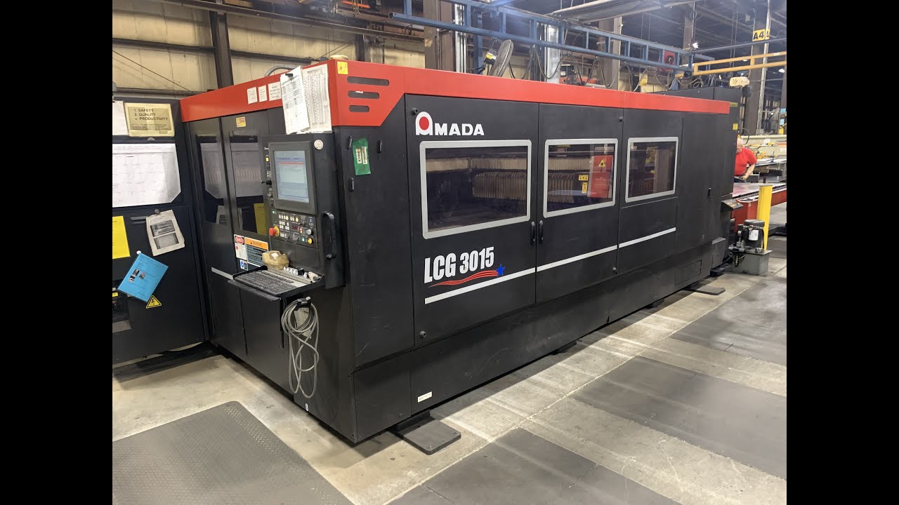 Amada LCG-3015 3500 Watt CNC Laser (CNC3015X)