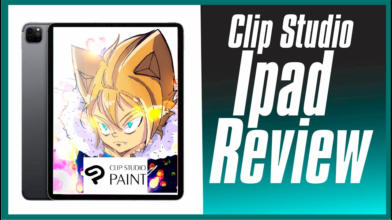 CLIP STUDIO on IPAD?! | IPad Pro 11 Inch 2021 edition Review and Speed Paint!