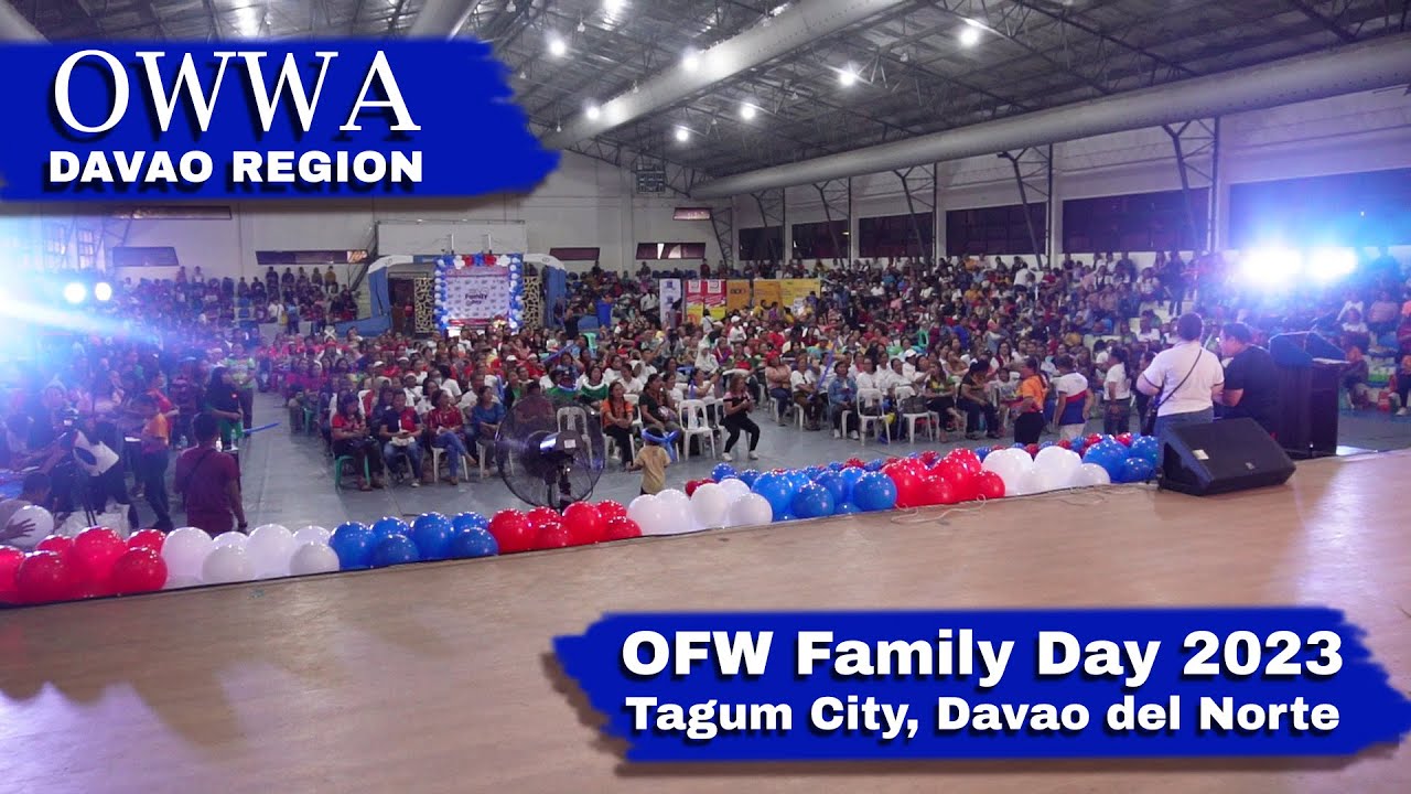 OWWA XI OFW Family Day at Tagum City, Davao del Norte