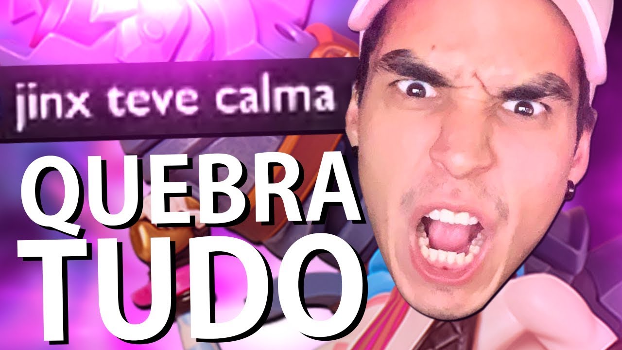 É MUITA CALMA PRA NÃO QUEBRAR TUDO