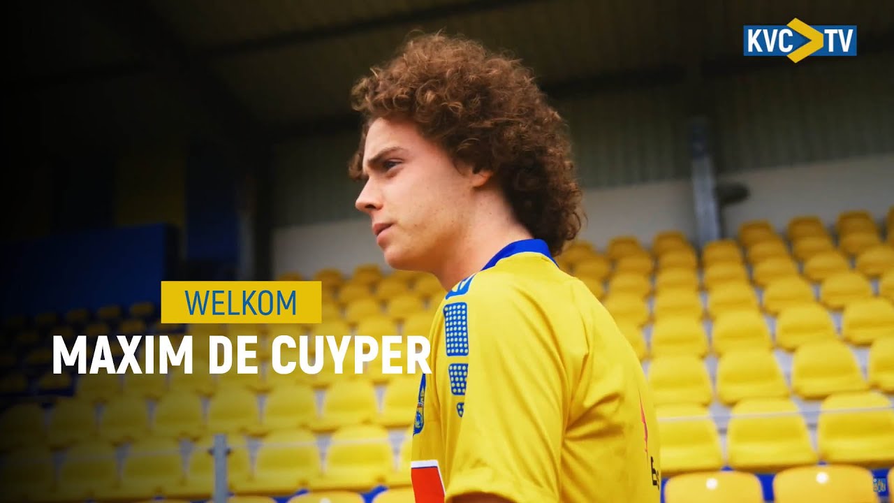 Welkom Maxim De Cuyper