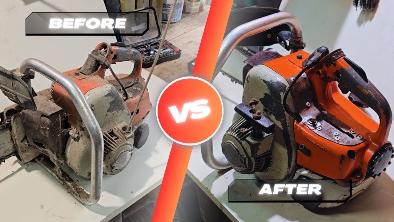 Stihl 08S Chainsaw Repair — From Rust and Dust to Rebuild!