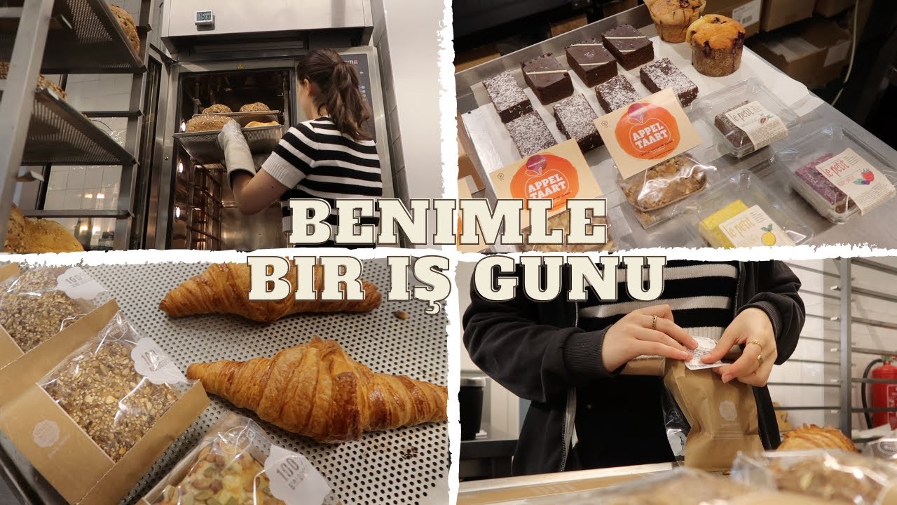 İş Yerimde Bir Gün, Organik Markette Neler Yapıyorum, Ekmek/Tatlı Bölümü 🥖🥐🧁🍪