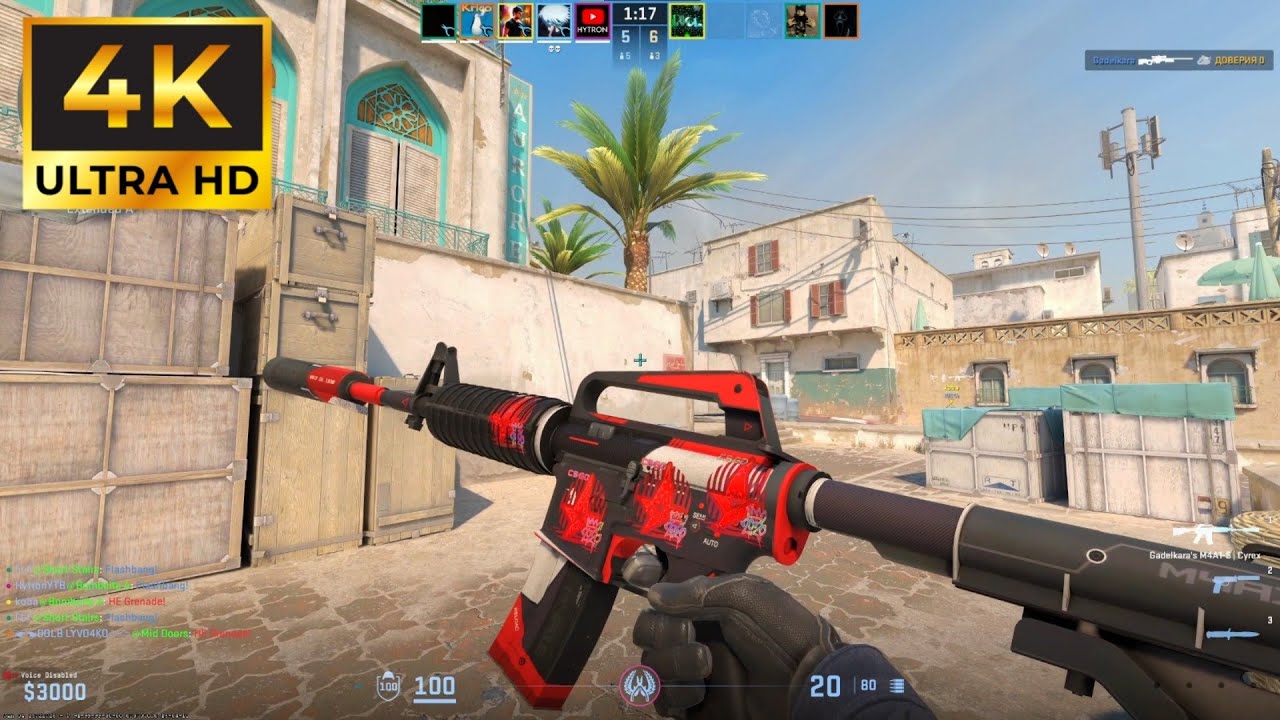 Counter Strike 2 Ranked Gameplay 4K (No Commentary)