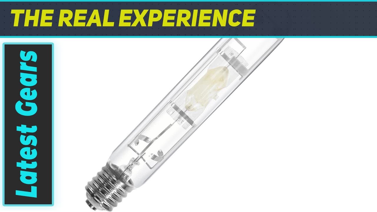 iPower GLBULBM400 400W Grow Light Bulb - Best Metal Halide Lamp for Plant Growth