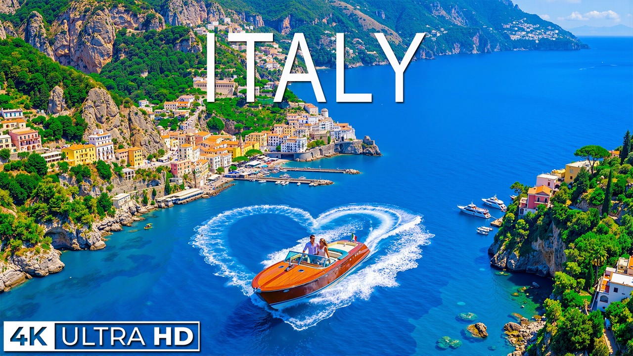 Italy 4K 🇮🇹 Drone Footage | Amalfi Coast & Unreal Paradise Beaches