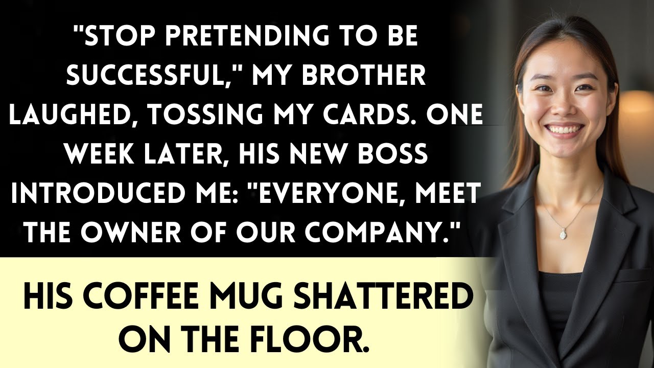 My Brother Threw Away My Business Cards—Then His Boss Called Me 