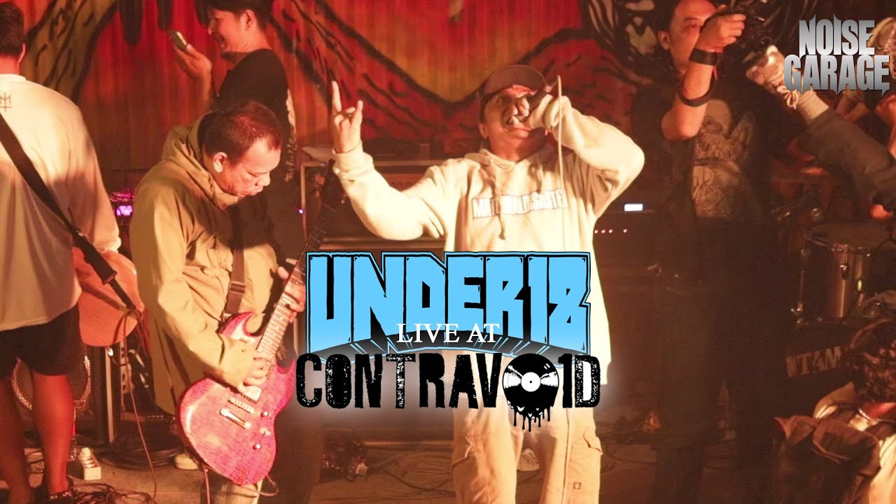 UNDER 18 Live At Contravoid - Noise garage