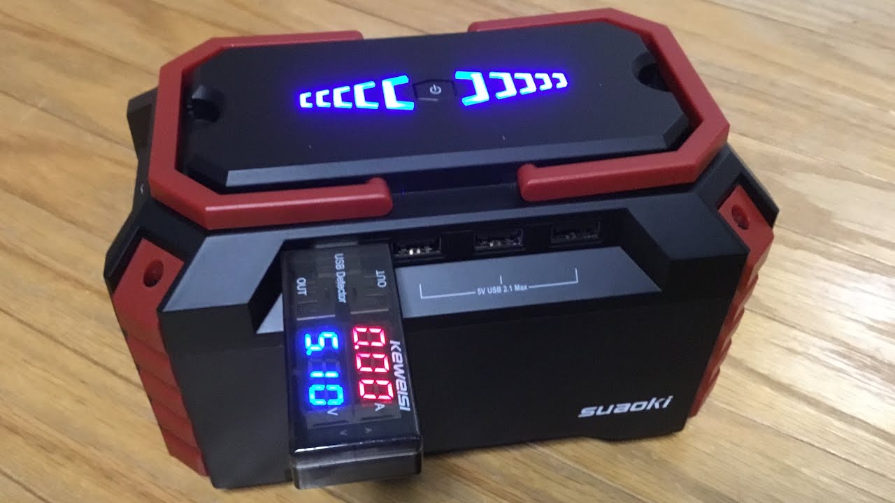 停電時の非常電源 Suaoki ポータブル電源 S270 購入レビュー