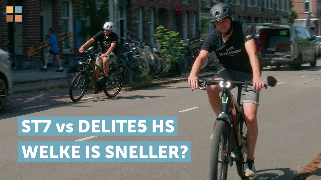 Stromer ST7 vs Riese & Müller Delite5 HS | Wat is de beste speed pedelec? | QicQ