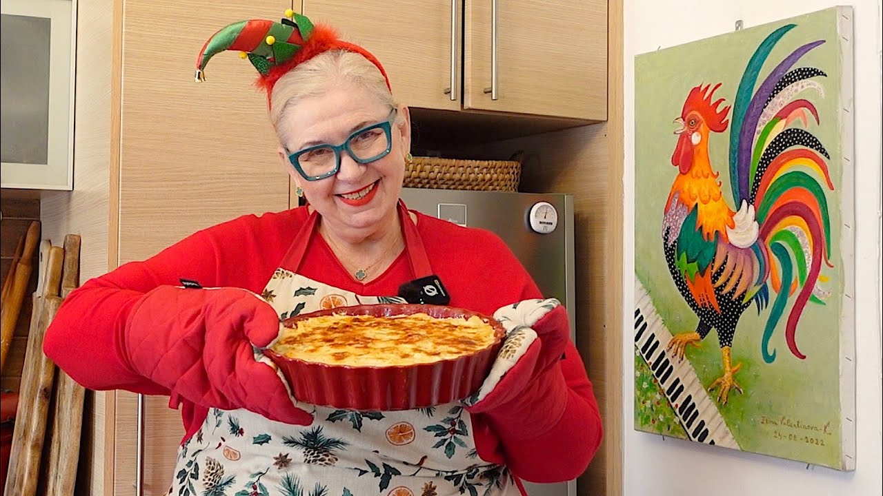 Запеканка из картофеля с жареным чесноком и расплавленным сыром | Как приготовить