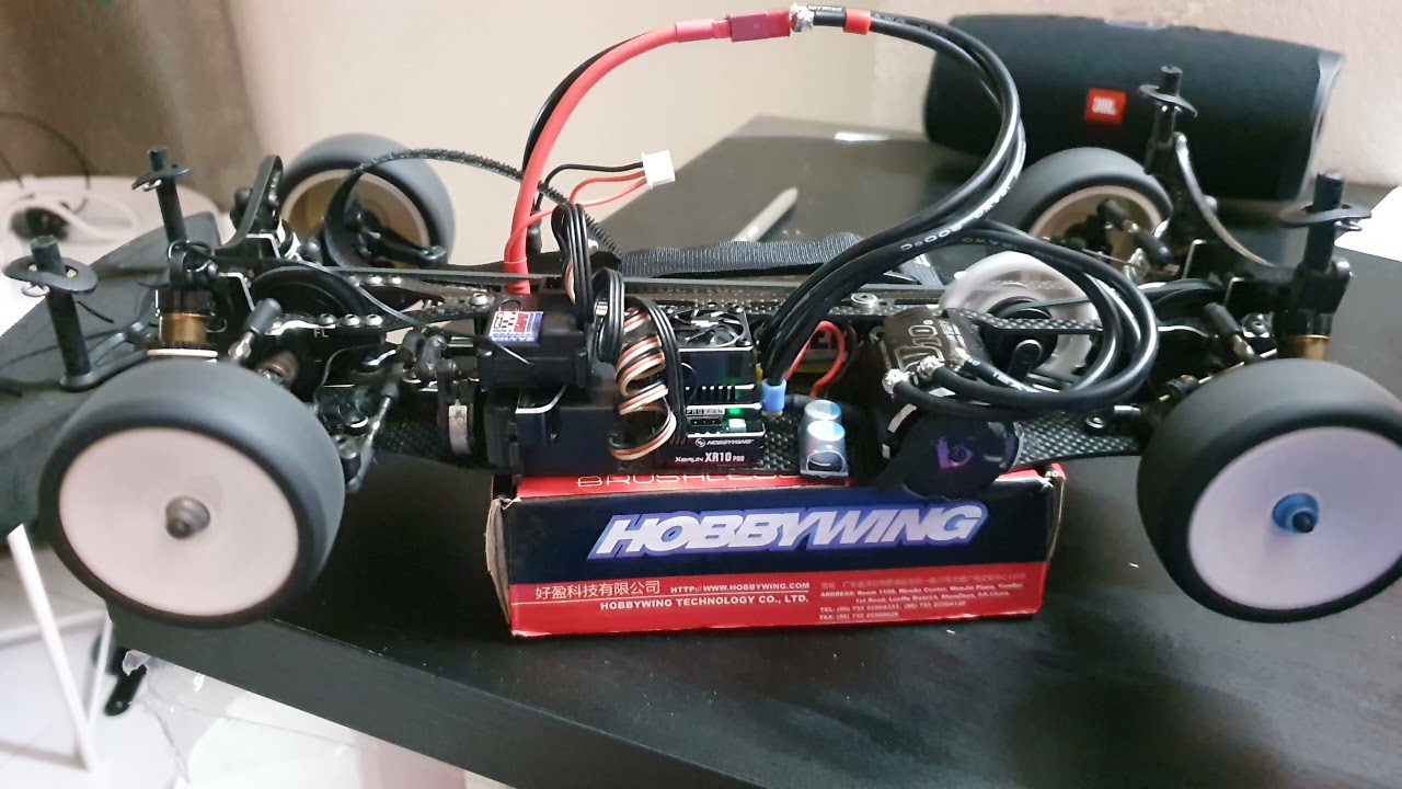 Hobbywing xerun xr10pro 160a esc + v10 g2 13.5t stock motor + yokomo bd7