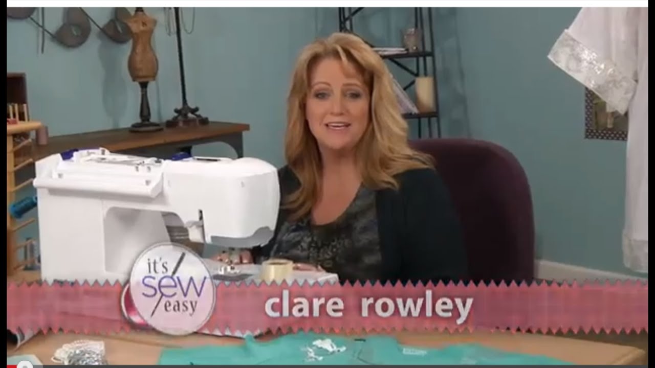How to embellish a T-shirt - ITS SEW EASY TV SHOW 612 3