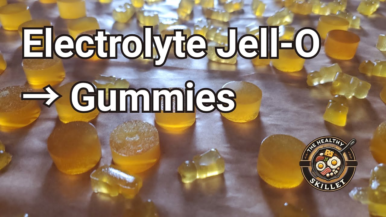 Electrolyte Jell-O Gummies🎇