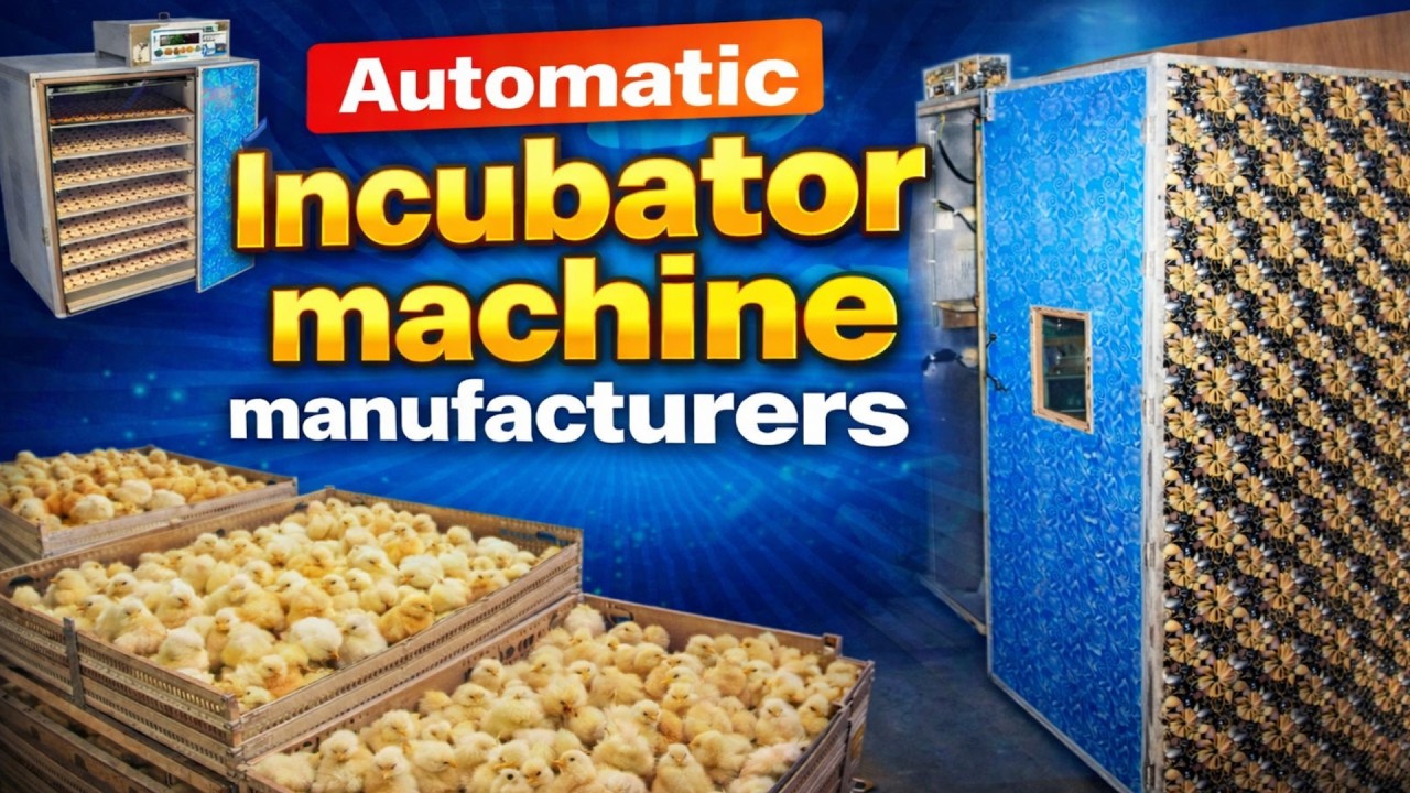 হাঁস মুরগির ডিম ফোটানোর মেশিন / Incubator for chicken eggs / Automatic incubator machine