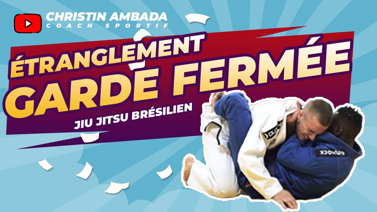 Étranglement PUISSANT en Garde Fermée en JJB!