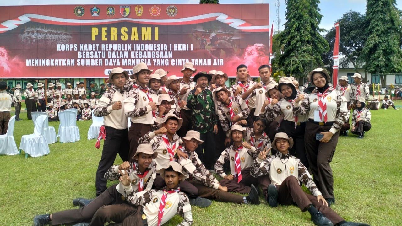 KKRI ( KORP. KADET REPUBLIK INDONESIA) GEL III. SMKN 1 BLITAR DI  YONIF 511 TAHUN 2025