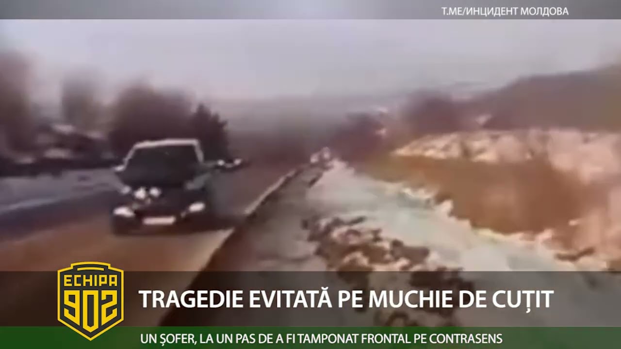 902 TRAGEDIE EVITATĂ PE MUCHIE DE CUȚIT