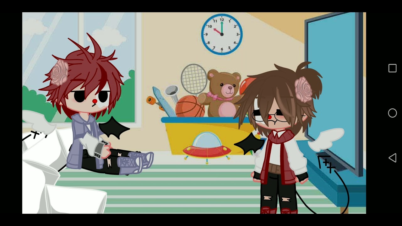 Movie Night [] ft. Michael Afton, Noah ( Ennard ) and Roselle [] Enchael[]