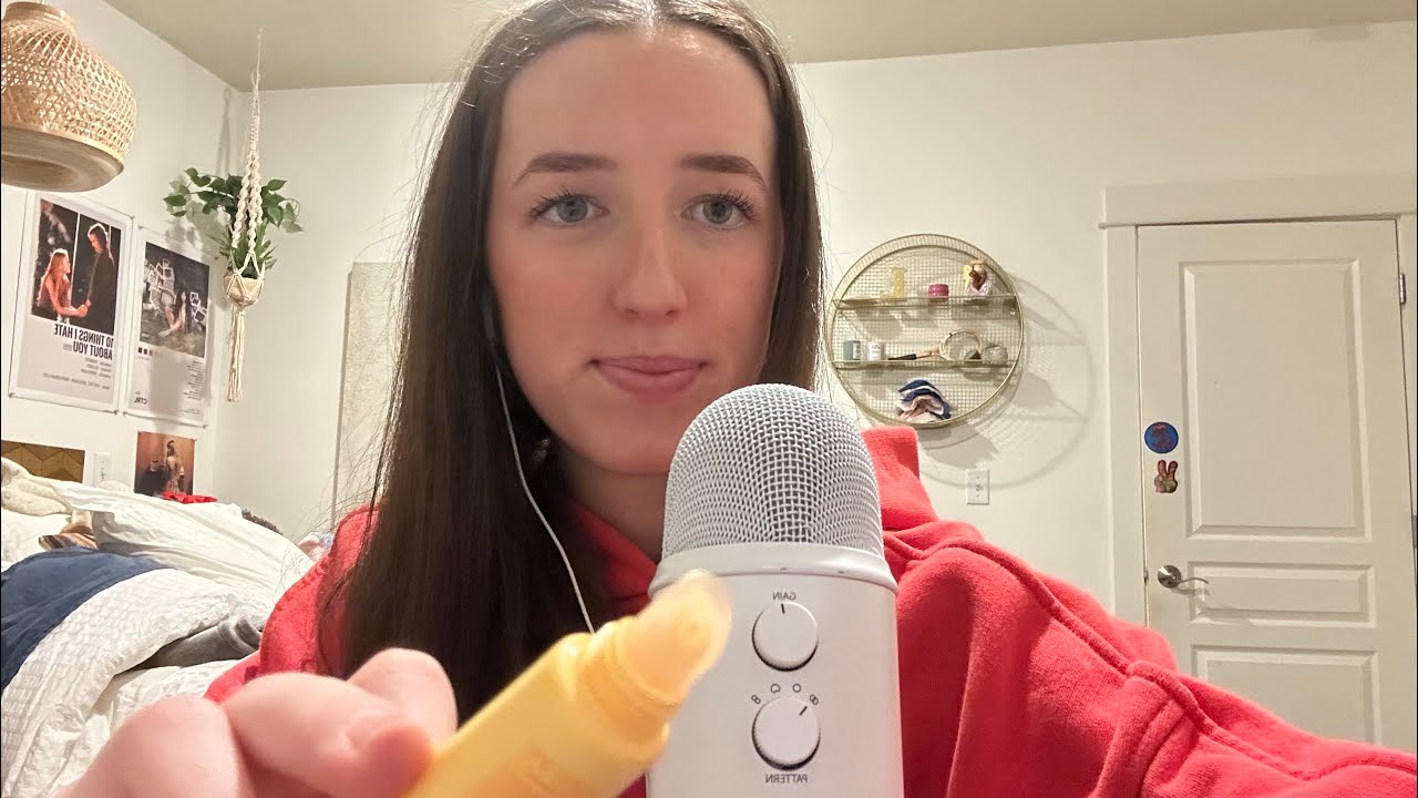 ASMR makeup triggers 