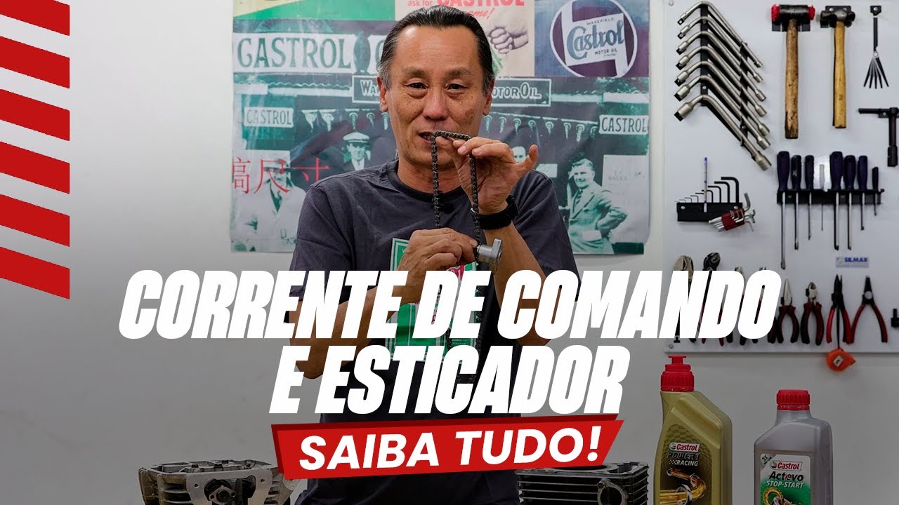 Corrente de comando e esticador: Saiba tudo | Duas Rodas + Mestre China e @Castrol Brasil