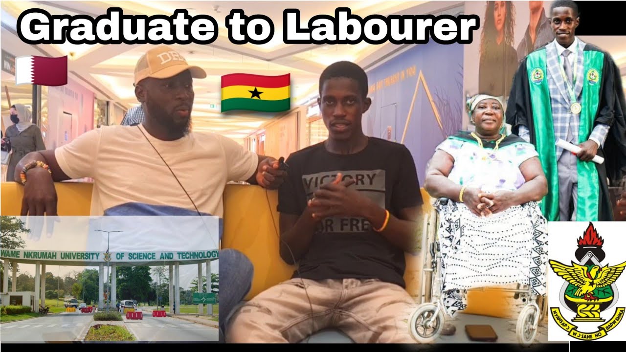 Jobs In Qatar: Moved from Ghana to Qatar as a graduate but worked as a labourer.