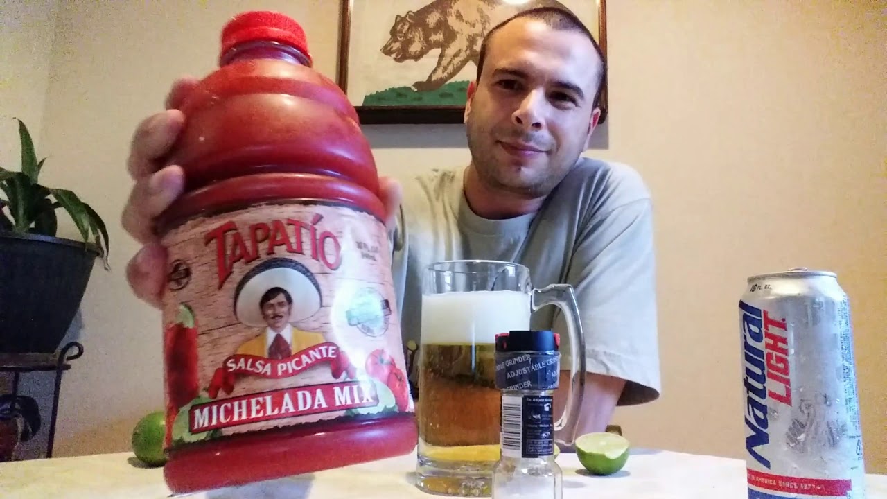 Tapatio michelada mix review by buzzing on a budget