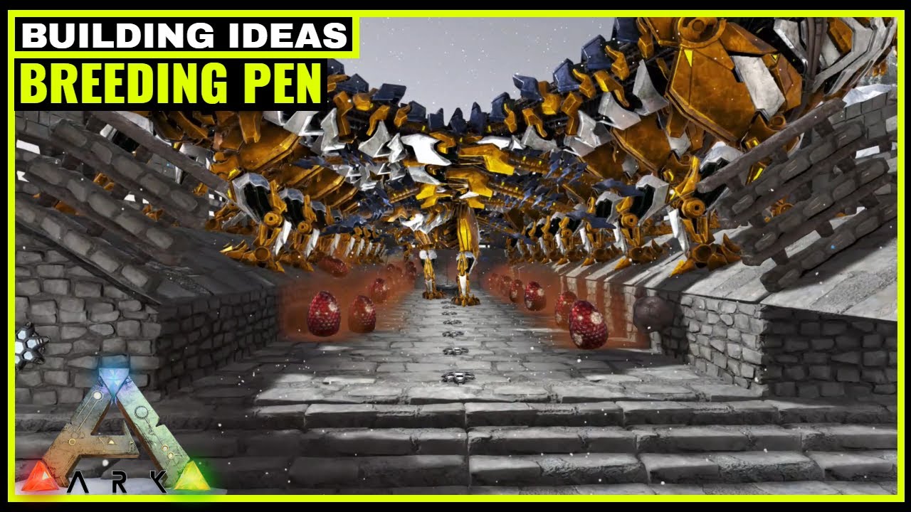 HOW TO BUILD A BREEDING PEN | ARK SURVIVAL