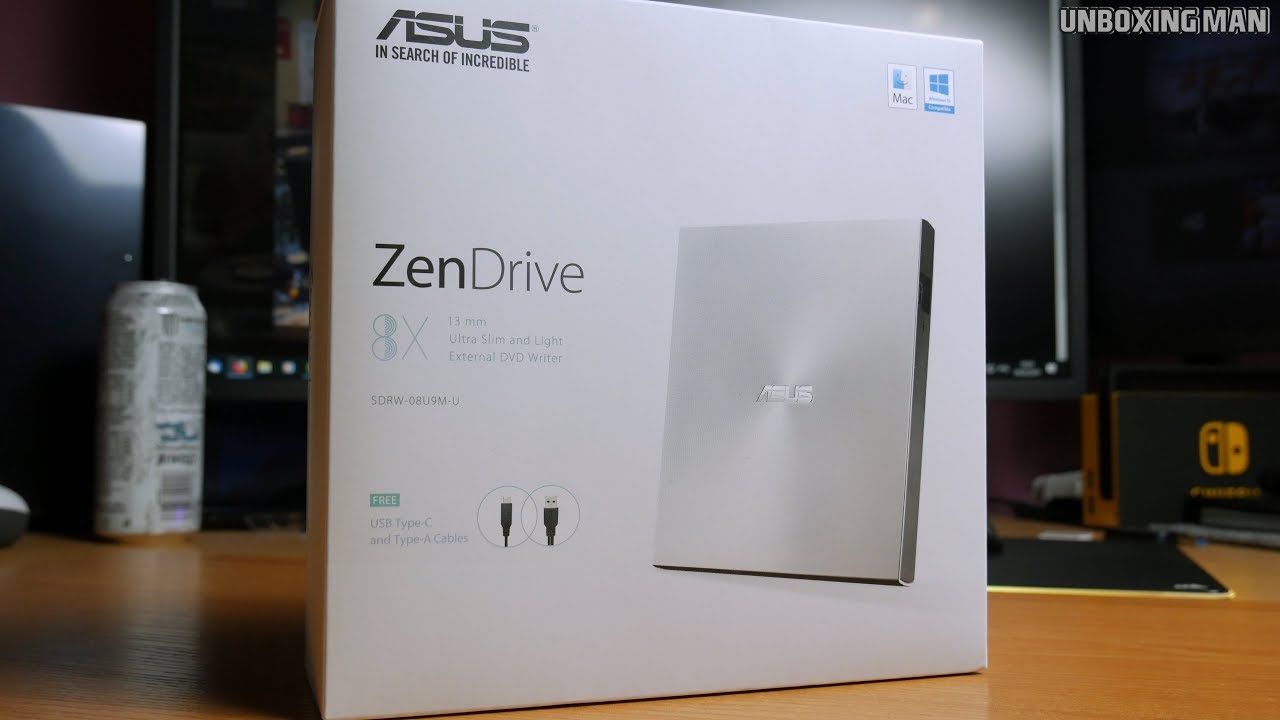 Stylowa i Przenośna Nagrywarka ASUS ZenDrive U9M - Unboxing PL