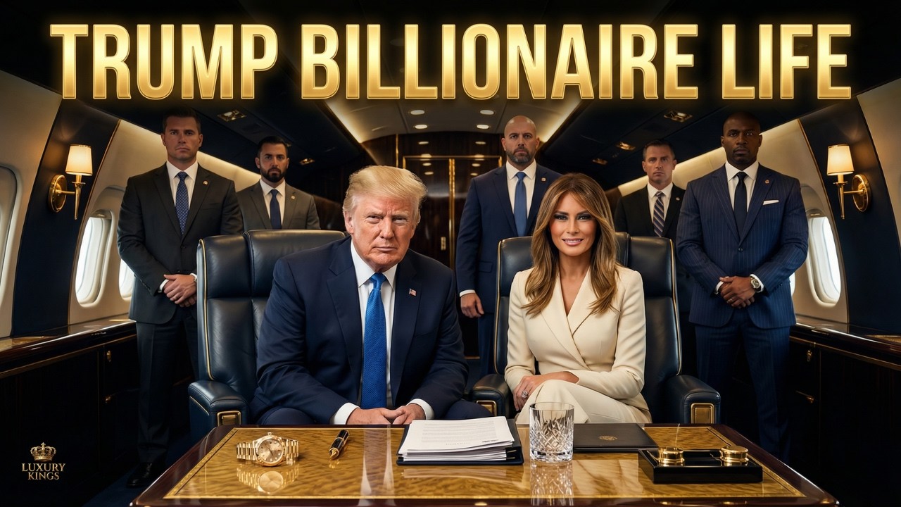 Inside the Billionaire Lifestyle of Donald J. Trump | Jets, Yachts & Gold Luxury