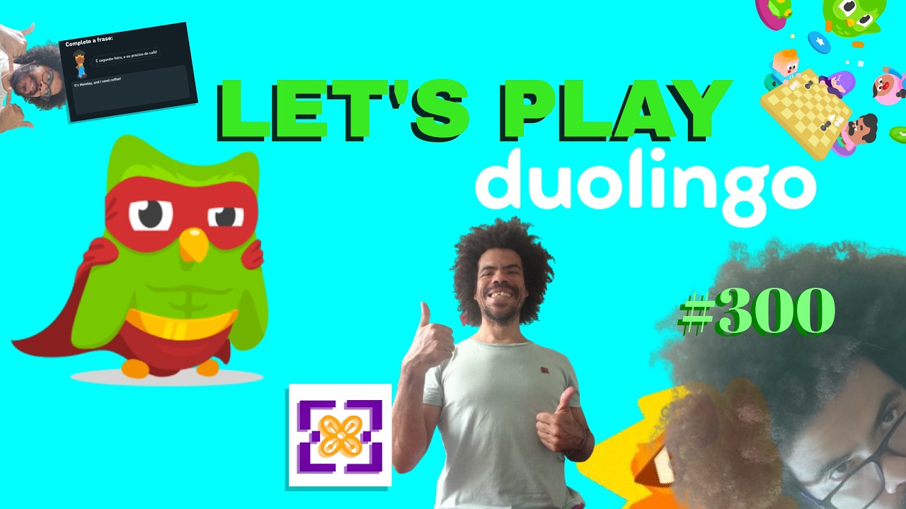 Let's Play Duolingo #300 - Black Skin Community School