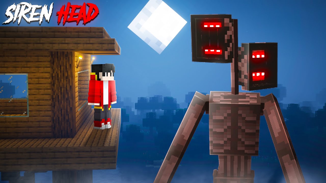 We Found SIREN HEAD in Minecraft (Hindi)