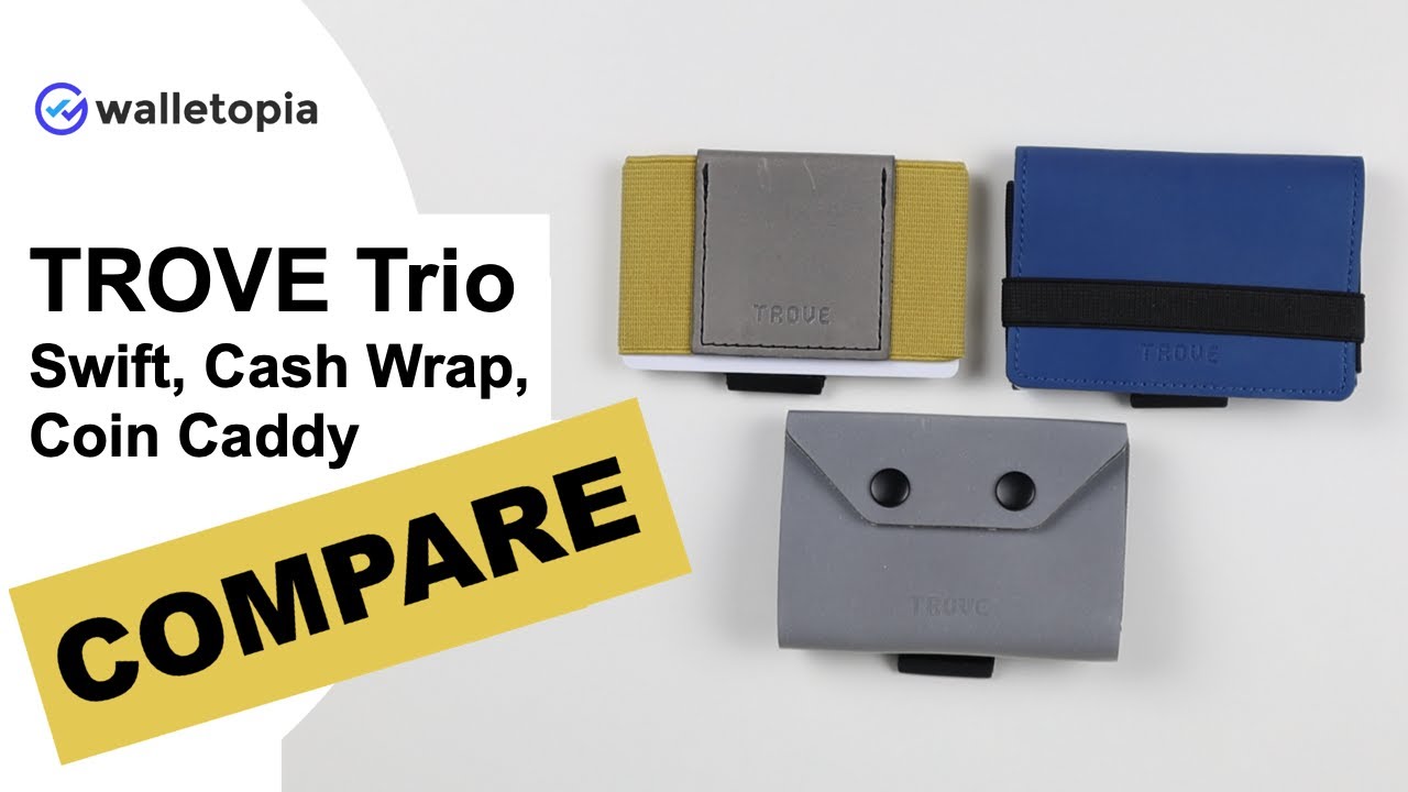 TROVE wallet comparison // taking the trio out for a spin!