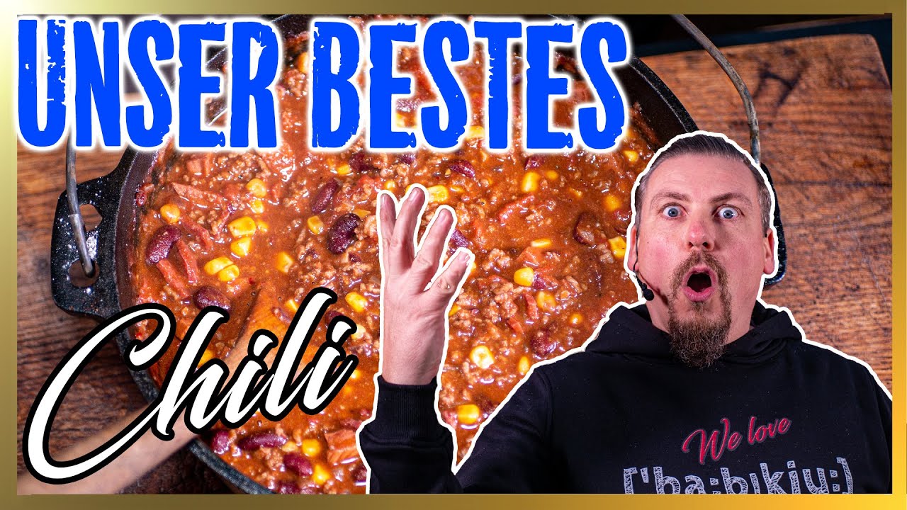 Chili con Sucuk aus dem Dutch Oven | Das beste Chili was wir jemals gemacht haben | MGBBQ