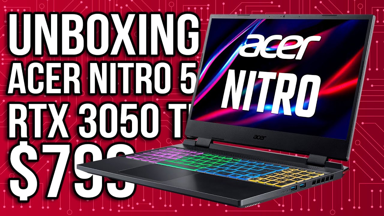 Unboxing Acer Nitro 5 (2022)