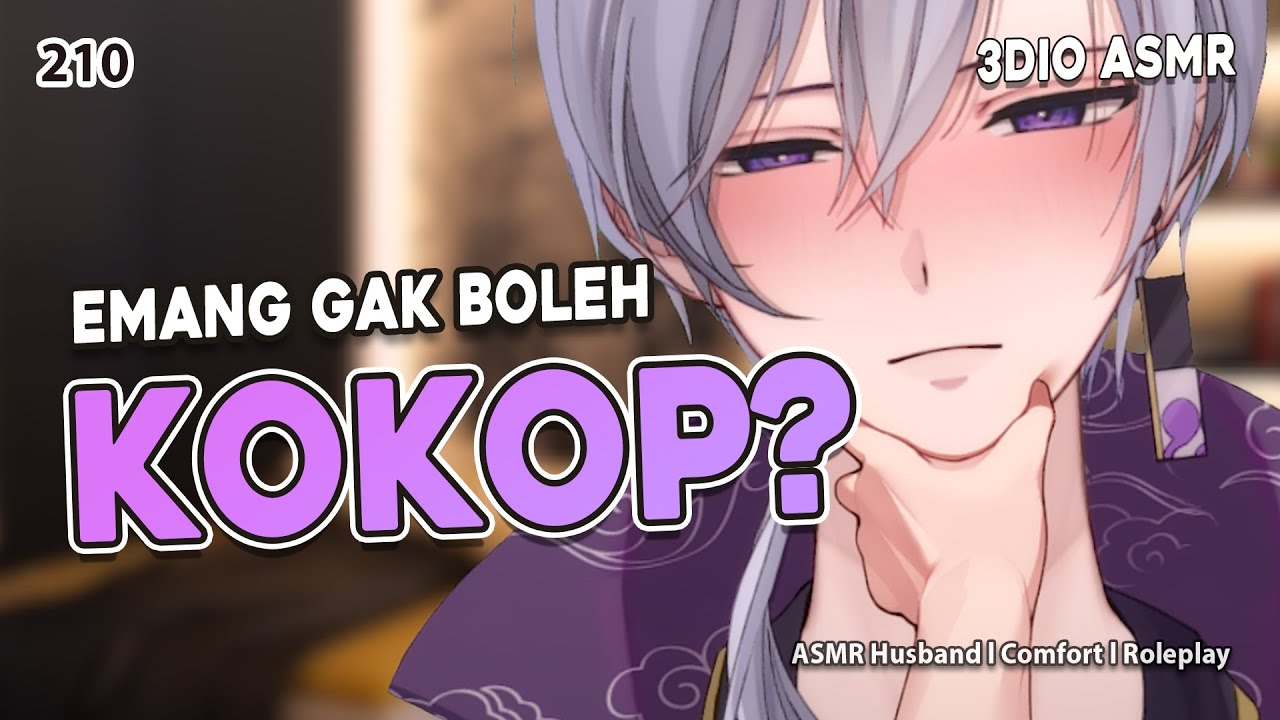 3Dio [ASMR HUSBAND] MENGENDAP DI SELIMUT DEMI PERHATIAN LEBIH | KISS |COMFORT| ASMR COWOK | ROLEPLAY