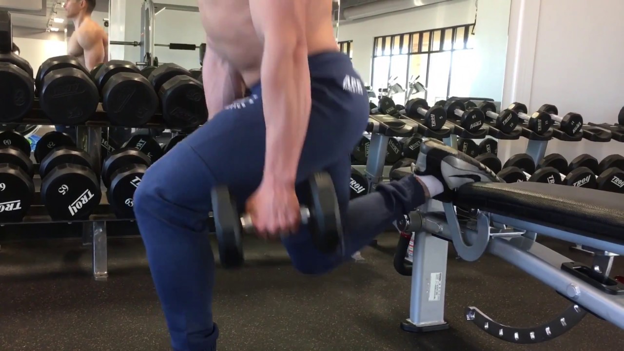 How to Bulgarian Split Squats for quads and glutes - Chris Elkins